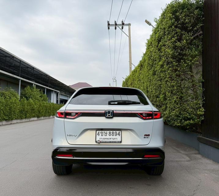 ปี23 Honda HRV eHEV RS Top สีขาวซันไลท์  ✨มือเดียว สภาพป้ายแดง ไมล์ 40,xxx โล เข้าศูนย์ทุกระยะ