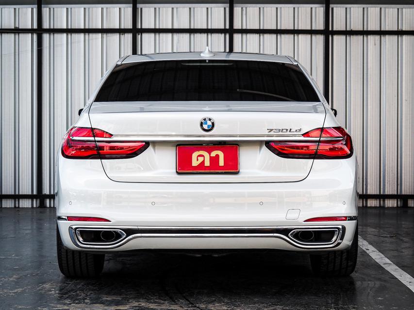 BMW Series 7 730 Ld เครื่องดีเซล ปี 2019 สีขาว เลขไมล์ 30,000 กิโล ( รับประกันเลขไมล์แท้ ) 6