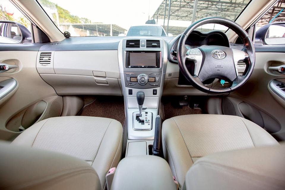 Toyota Altis 1.8G ปี 2012 เกียร์ออโต้ รุ่นท๊อป สีเทา สวยสภาพดี รูปที่ 16