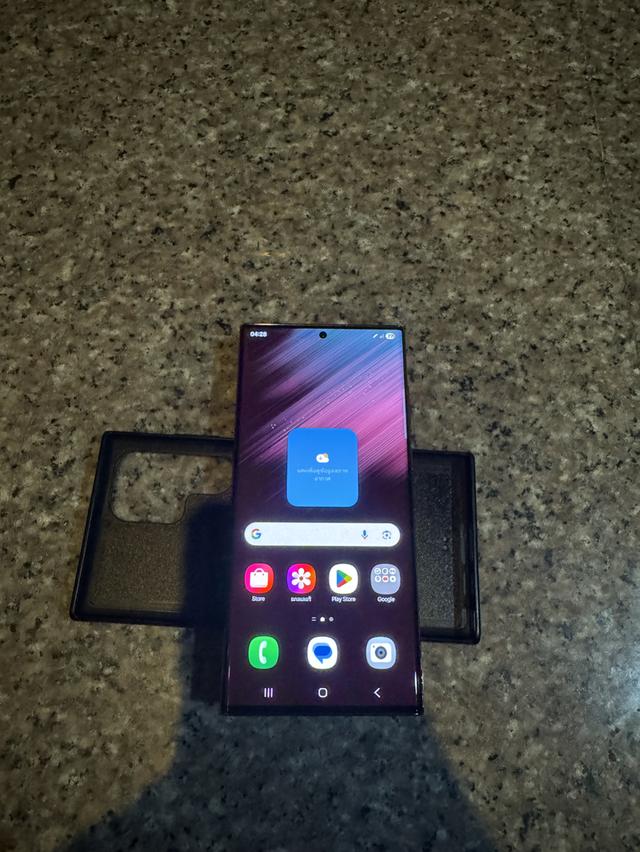 ขายๆๆๆถูกSamsungS22Ultraสีใหม่หายากBurgundy Red 256กิ๊กRam12สูนTrueสภาพสวยการใช้งานดีเยี่ยมทุกๆฟังชั่นเครื่องรีสโตได้ตลอดไม่มีติดแอคเค้าใดๆคับ สภาพ: