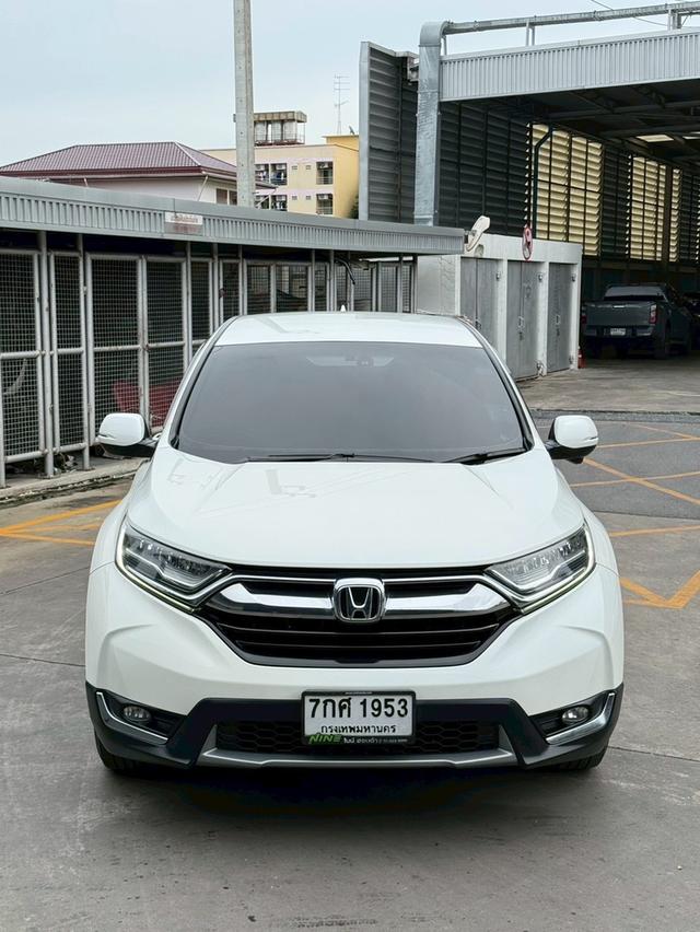 HONDA CRV 2.4EL TOP 4WD ปี 2018 สีขาว