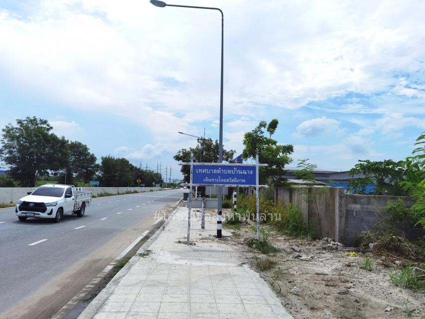 ขาย ที่ดิน ถูกสุดในย่านนี้ ME375 EECม่วงลาย ติดถนนบูรพาพัฒน์ บ้านฉาง ระยอง . 12 ไร่ 1 งาน 29 ตรว ใกล้ท่าเรือมาบตาพุด นิค 6