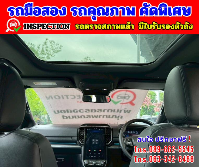 🔴ปี2025 Ford EVEREST 2.0 Titanium+ 4WD SUV 🔴วิ่งน้อย 28,xxx กม รุ่นท็อปสุด 15