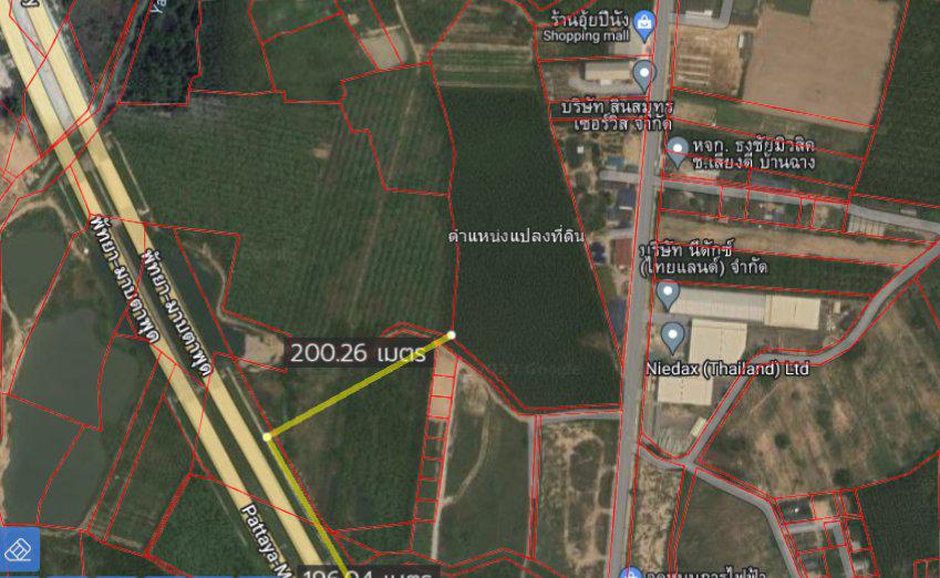 ขายที่ดินแปลงใหญ่ จังหวัดระยอง Large Land For Sale (Near U-Tapao international airport) 4