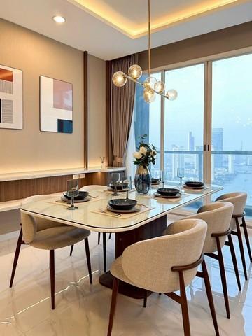 คอนโดให้เช่า Menam Residences (แม่น้ำ เรสซิเดนท์) วิวแม่น้ำ ใกล้เอเชียทีค ติดถนนเจริญกรุง 5