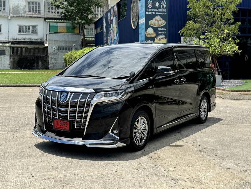 รหัสรถ PEAT9999 TOYOTA ALPHARD​ GF HYBRID ปี​ 22 วิ่งน้อย 80,000 km.  