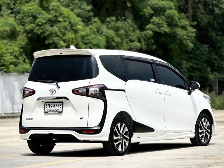 Toyota Sienta 1.5V สีขาว ปี2016 จดปี 2017 รหัส PAT6778 5