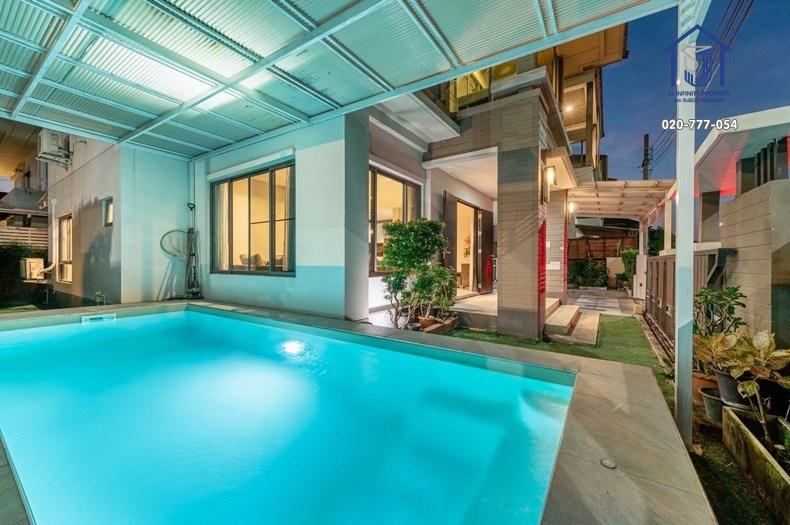 ขายบ้านเดี่ยว 2 ชั้น หมู่บ้านเศรษฐสิริ ชัยพฤกษ์-แจ้งวัฒนะ ใกล้จุดขึ้นลงทางด่วน ศรีรัช 14