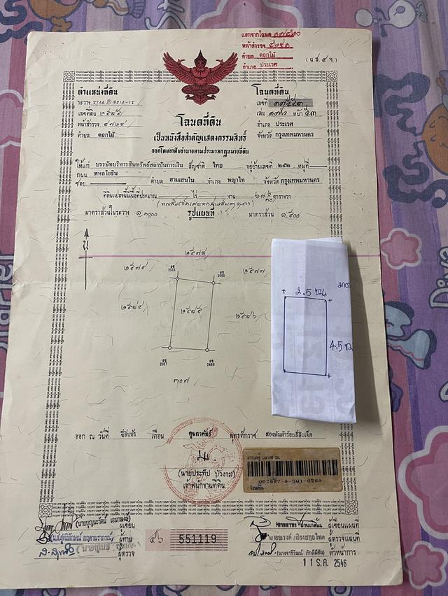 ที่ดิน แขวงดอกไม้ เฉลิมพระเกียรติ ร.9 ซอย 62 5