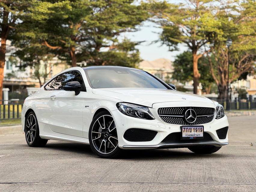 รหัสรถ AVA1919 ⭐ Benz C43 AMG 4MATIC Coupe ปี 2017 ตัวแรง 367 ม้า รูปที่ 3