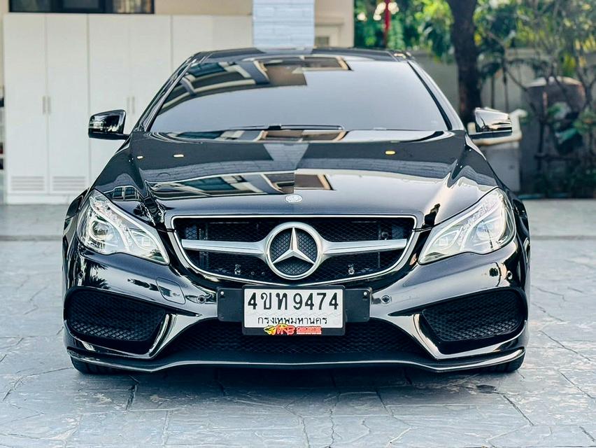 Mercedes-Benz E200 Coupe AMG Dynamic (W207) ปี 2014  สีดำ ไมล์ 80,xxx กม. 2