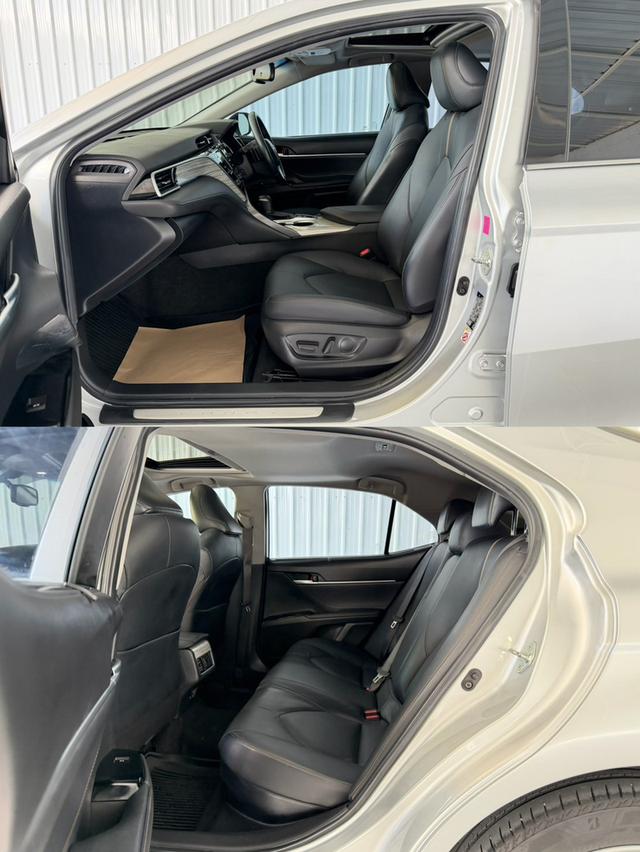 เบนซิน-ไฟฟ้า Toyota Camry 2.5 Hybrid Sunroof ฟรีดาวน์ รูปที่ 9