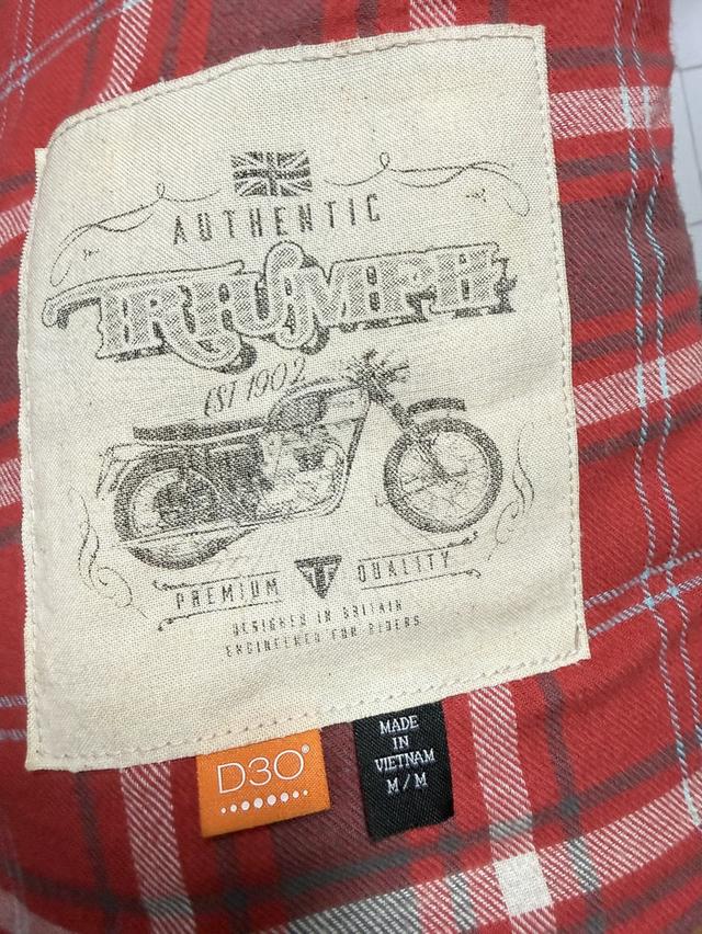 เสื้อการ์ดหนัง Triumph Shirket ของแท้ รูปที่ 2