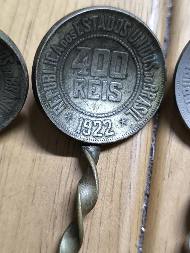 ที่คนกาแฟ เป็นเหรียญเงินบราซิล 400 REIS รูปย่อยที่ 3