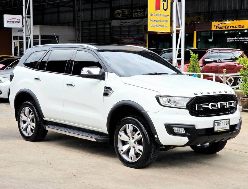(แจ้งรหัสรถ SEZ1198) Ford Everest 3.2 Titanium Plus (Navi,Sunroof) 4WD (ตัวท๊อป)2018
