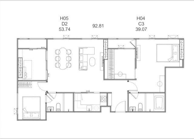 CM04385 ขายดาวน์ คอนโด โค้บบ์ รัชดา-พระราม 9 5