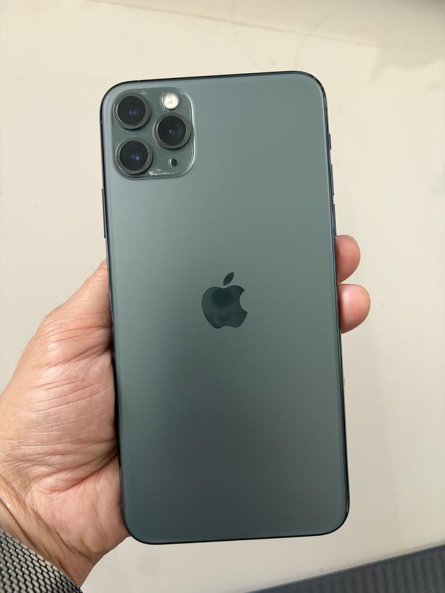 ขาย iPhone 11 Pro Max 256GB สีเขียว (Midnight Green) • เครื่องแท้ ใช้งานปกติทุกฟังก์ชัน • สภาพดีมาก ไร้ร่องรอยตำหนิ • สีเขียว Midnight Green สวย คล รูปที่ 6