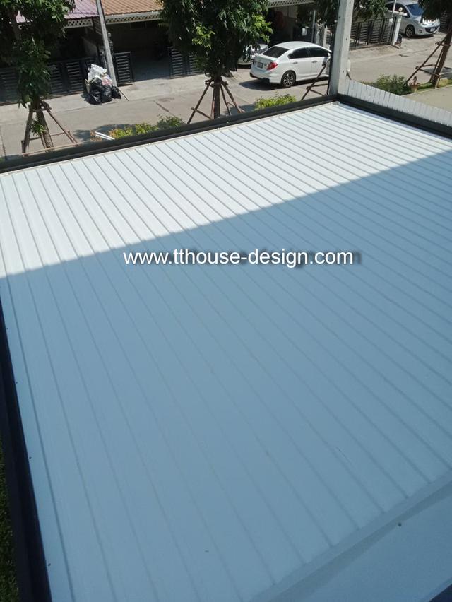 ต่อเติมบ้านแบบครบวงจร หลังคา กันสาด ปูเบื้อง พื้น ผนัง Line : tthouse23 8