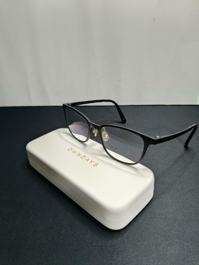 แว่นตา OWNDAYS SNAP รุ่น SNP2008-N-C1 กรอบสีดำพร้อมกล่องแท้