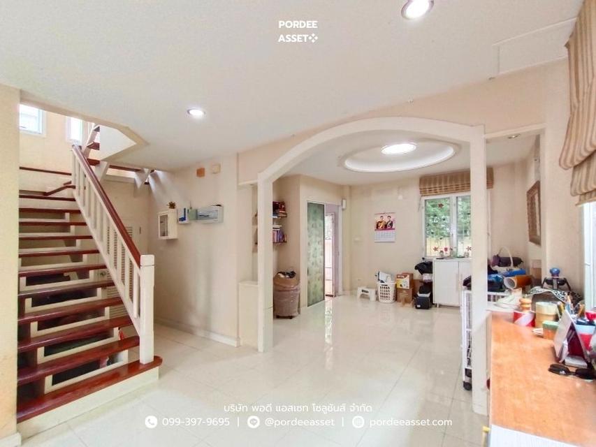 บ้านเดี่ยว เพอร์เฟคพาร์ค รัตนาธิเบศร์-ราชพฤกษ์ (ขนาด 50 ตร.ว.) ไทรม้า บางรักน้อย เมืองนนทบุรี รถไฟฟ้าสายสีม่วงสถานีไทรม้า