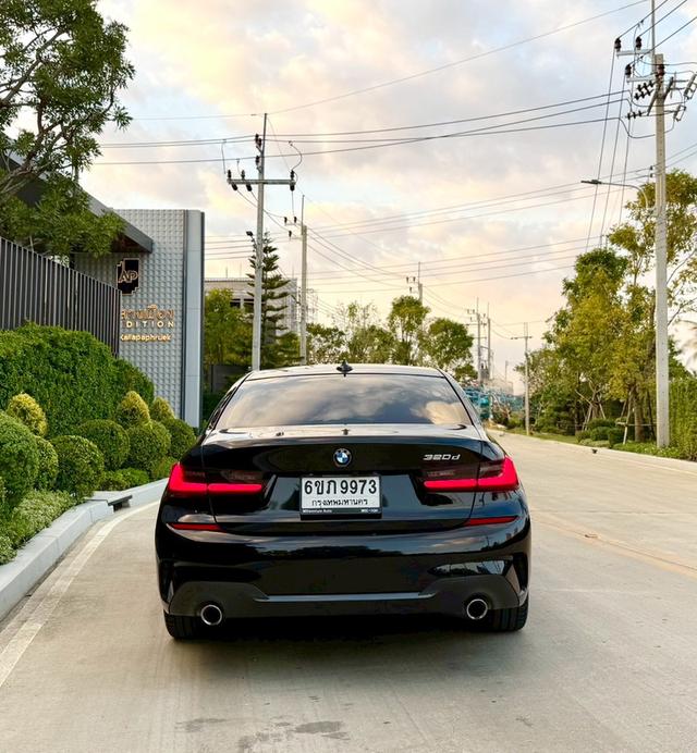 BMW 320D M sport G20 ปี 2020 สีดำ BSI ศูนย์ เหลือ ก.ค.2569 มือเดียว