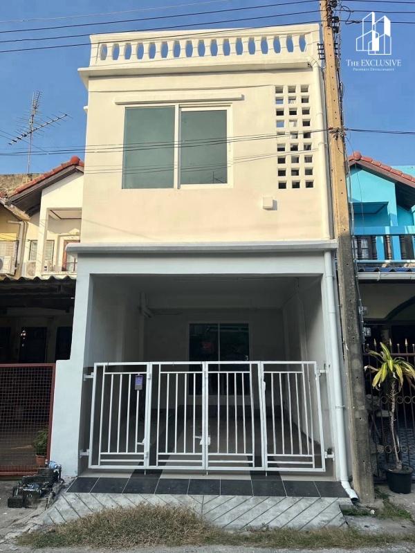 ทาวน์เฮาส์รีโนเวทใหม่ทั้งหลัง พร้อมดาดฟ้า ย่านปทุมธานี 1