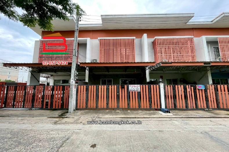 ทาวน์เฮาส์ หมู่บ้านสายเข้า(ซ.สนเพชรหมู่ 3) เนื้อที่ 20.7 ตารางวา ใกล้ตลาดนัดโรงร่ม ตำบลบางบัวทอง อำเภอบางบัวทอง จังหวัดนนทบุรี 1