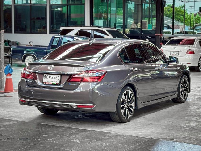HONDA ACCORD 2.0 HYBRID TECH ปี2016รถบ้านแท้ ตัวท็อปสุดของรุ่น ไมล์น้อย