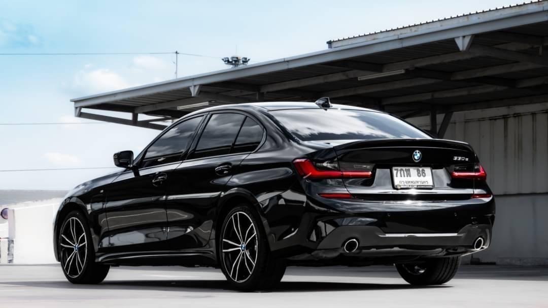 BMW 330e M Sport (G20) ปี 2020 จด2023 สีดำ รหัส BAC86 6