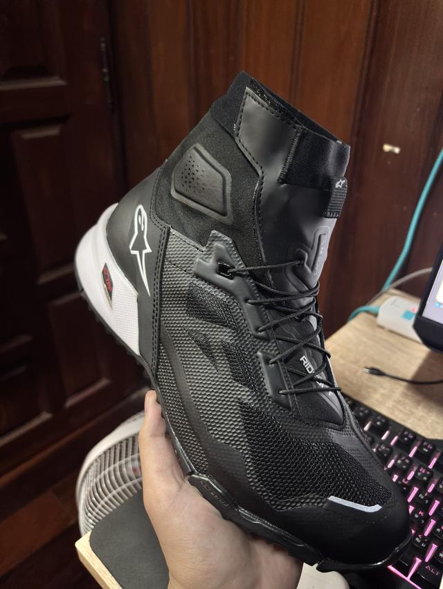 รองเท้าการ์ด Alpinestar รุ่น CR-1 Black White [Size 8] (40.5) รูปที่ 5
