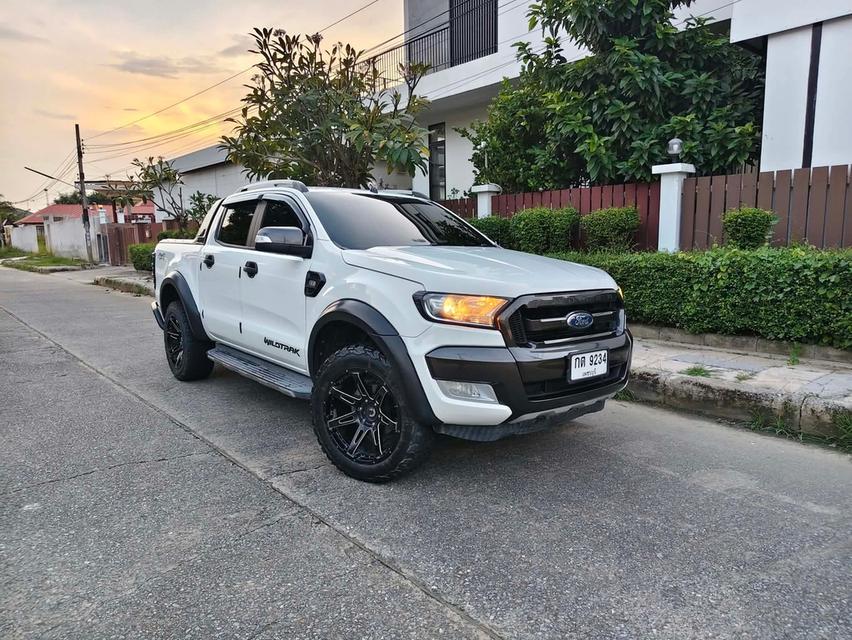 🛻Ford wildtrak ปี2016 จดปี 2017เกียร์ ออโต้  ไมล์วิ่ง 224,367มือเดียวป้ายแดง รถสวยพร้อมใช้ประวัติเ
