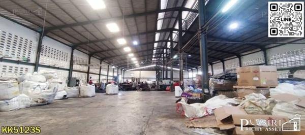 ใครชอบพื้นที่ใหญ่ คุ้ม ต้องหลังนี้ … แบ่งให้เช่าโรงงาน 9,270 ตร.ม. พร้อมที่เปล่า 7.5 ไร่ และห้องพักคนงาน 74 ห้อง ใกล้ ถ.เศรษฐกิจ - KK5123S 1