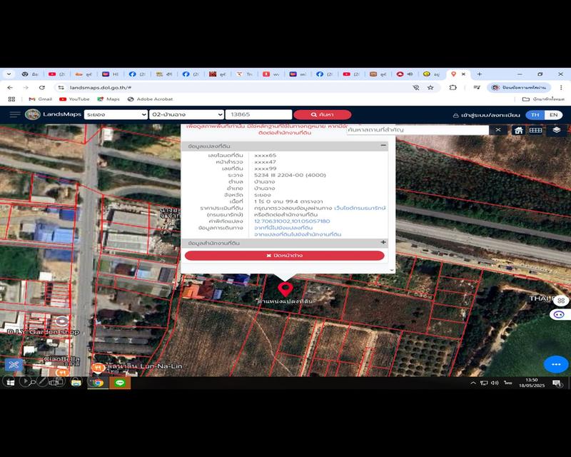 ทีดินเปล่า 1 ไร่ 99 ตร.วา 1