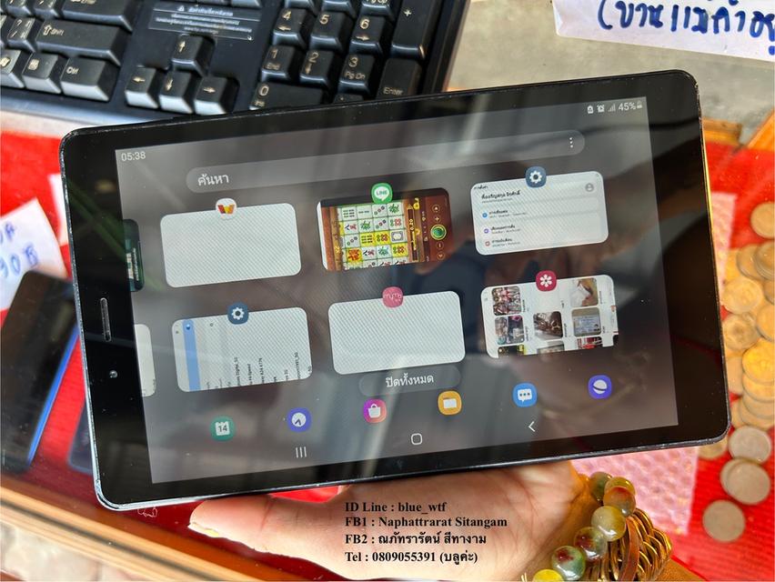 Samsung Tab A 8.0 (2019) 8นิ้ว โทรได้ Android11ได้ทุกแอพ ได้ทุกซิม