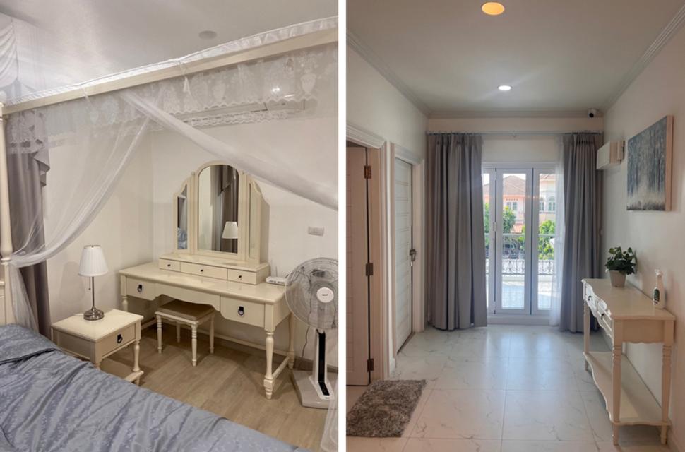 ให้เช่าบ้านสวย Pool Villa ตกแต่งใหม่ 120 ตารางวา 3 ห้องนอน 3 ห้องน้ำ ภัสสร 10 สุวินทวงศ์ เขตหนองจอก ใกล้รถไฟฟ้าสีชมพู สถานีมีนบุรี 11