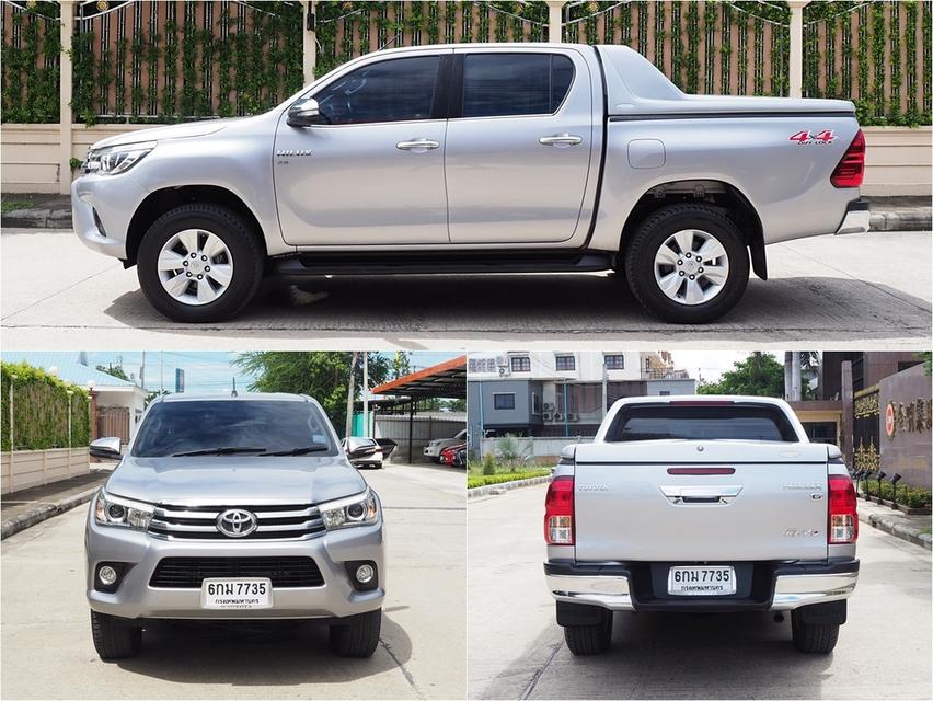 TOYOTA HILUX REVO DOUBLE CAB 2.8 G 4WD NAVI ปลายปี 2017 เกียร์AUTO 4X4 สภาพนางฟ้า 3