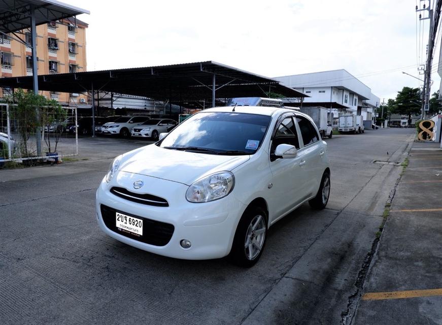 NISSAN MARCH 1.2E ปี 2012 เกียร์ออโต้