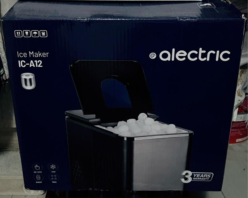 Alectric เครื่องทำน้ำแข็งอัจฉริยะ ความจุ 2.2 ลิตร รุ่น IC-A12