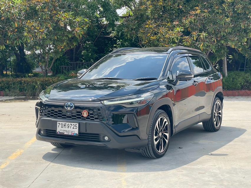 Toyota Cross 1.8 Hybrid Premium safety top (mnc) สีดำ ปี 2024 รูปย่อยที่ 3