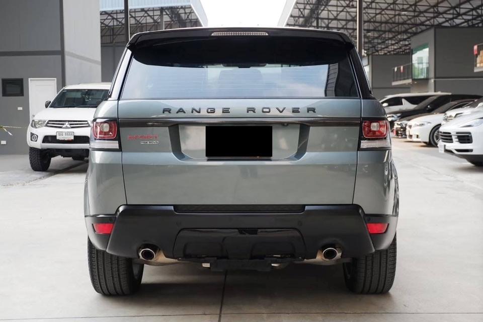 รถเข้าใหม่! Range Rover Sport 3.0 SDV6 HSE ปี 2014 สีเทาเข้มสุดหรู 6