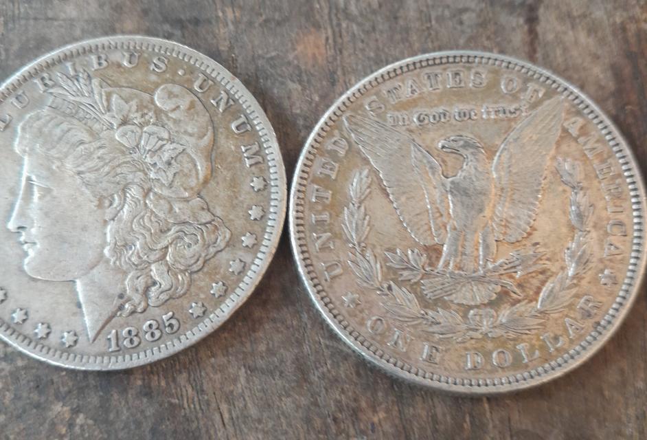 เหรียญเก่าUS Dollas Jefferson..Lincoln and Queen Elizabeth  16
