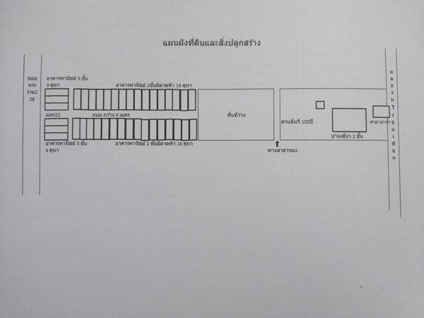 ขายที่ดินพร้อมสิ่งปลูกสร้าง เขตจอมทอง ถนนพระราม 2 ซอย 28 แยก 22 โทร. 0814018666 16