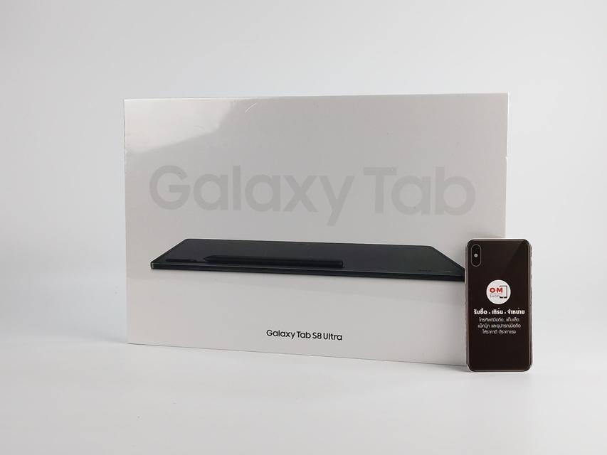ขาย/แลก Samsung Galaxy Tab S8 Ultra Wifi 8/128 Graphite ศูนย์ไทย ประกันศูนย์ Snap8 Gen1 ใหม่มือ1 เพียง 27,900 บาท 1