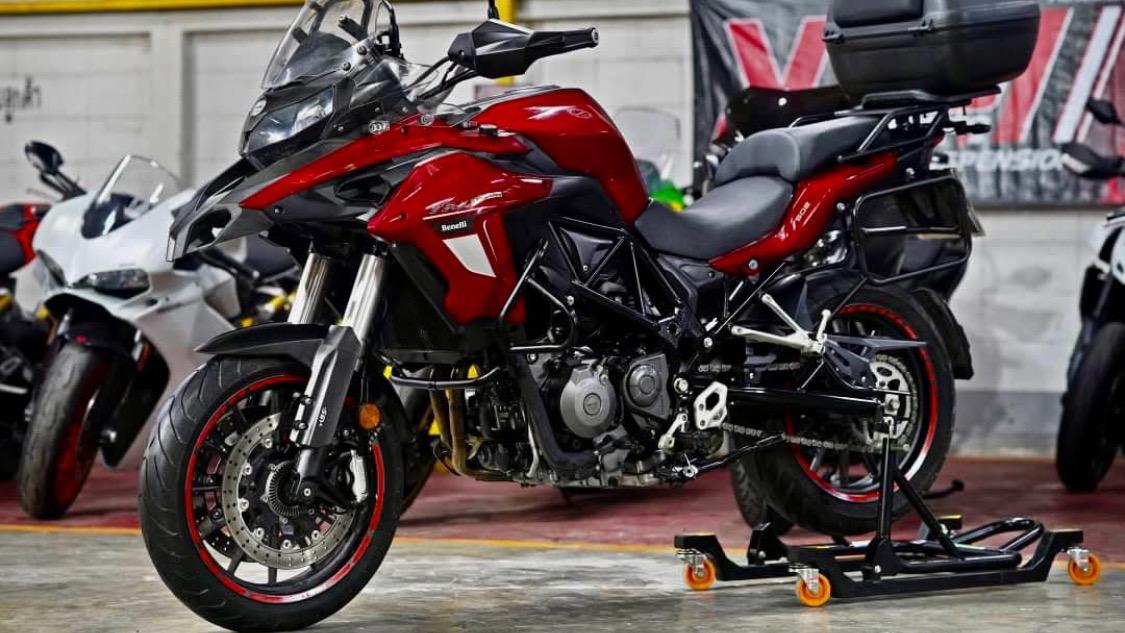 Benelli TRK 502 สีแดง ปี 2018 3