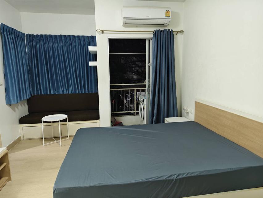 ให้เช่าคอนโด My Condo ชั้น 2 วิวสวน ห้องมุม!! ห้อง Studio ขนาด 26 ตร.ม. ซ.ลาดพร้าว 27 ใกล้ MRT ลาดพร้าว & BTS ห้าแยกลาดพร้าว 9