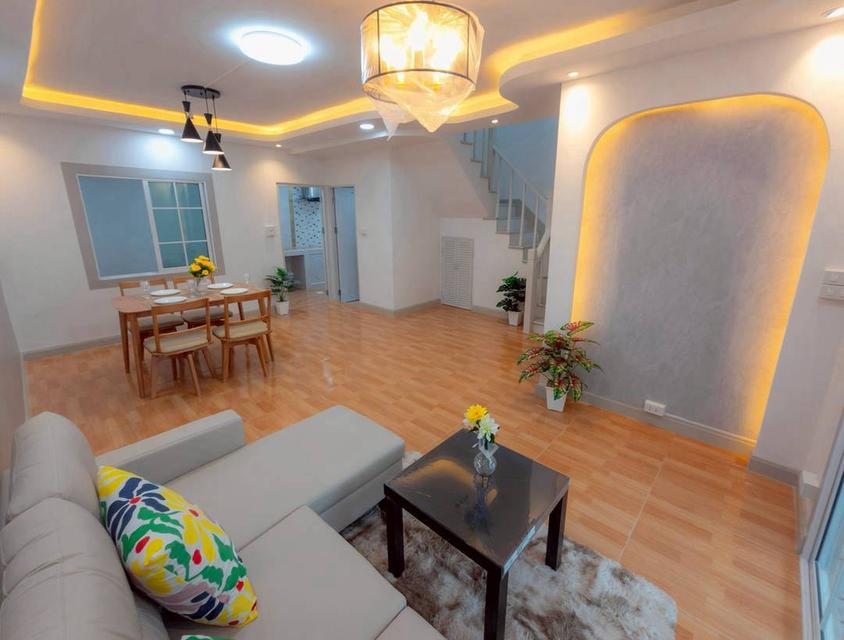 หมู่บ้านพฤกษา 30 ถนนบ้านกล้วยไทรน้อย ทาวน์เฮาส์ 2 ชั้น ตกแต่งใหม่พร้อมอยู่ มีระเบียงด้านหน้า 5