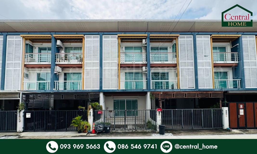 ทาวน์โฮม 3 ชั้น ชวนชื่น โมดัส - วิภาวดี ติดถนนวิภาวดี 1