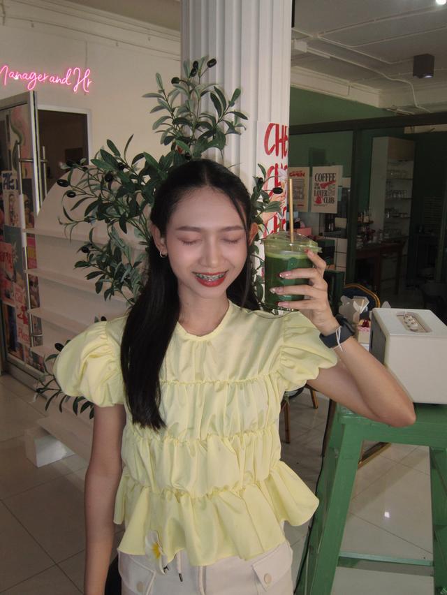 เสื้อสีเหลือง แขนตุ๊กตา มือ 2