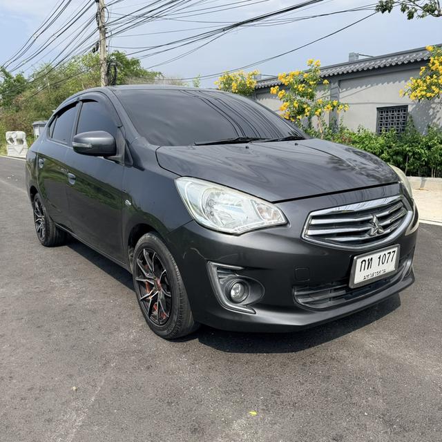 Mitsubishi Attrage GLS Limited AUTO 2015 ✅น็อตไม่ขยับ ไม่เคยชน ไม่เคยแก็ส ❇️ภายในสะอาด ไมล์แท้ใช้น้อย ✅แผนที่กูเกิ้ล ยูทูป กล้องหลัง ❇️ปุ่มสตาร์ท