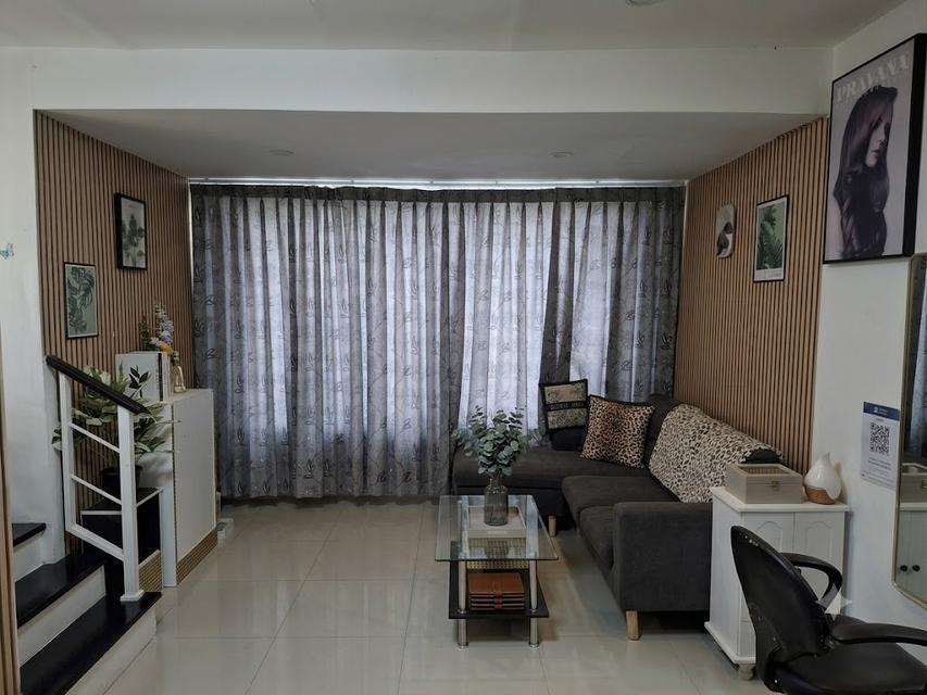 ขายถูก ทาวน์เฮาส์ "หมู่บ้านพฤกษา 92" รังสิต-ลำลูกกา คลอง3 ทำเลดีต้นโครงการ ต่อเติมด้านหน้า และด้านนหลัง 3